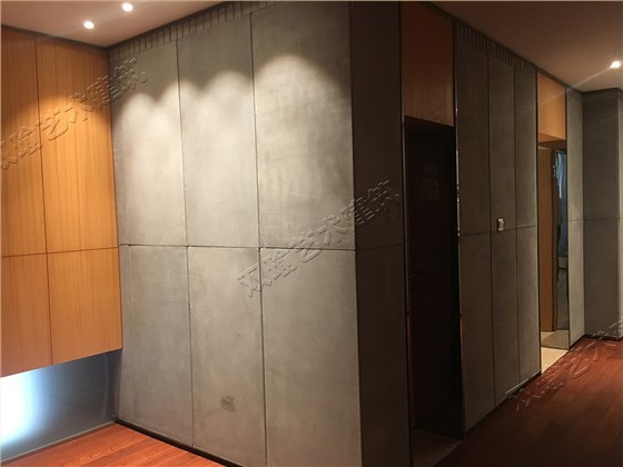 江门华夏幸福社区文化中心&mdash;清水混凝土板