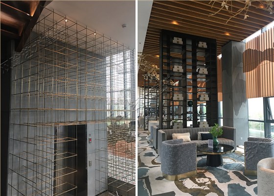 江门华夏幸福社区文化中心&mdash;清水混凝土板