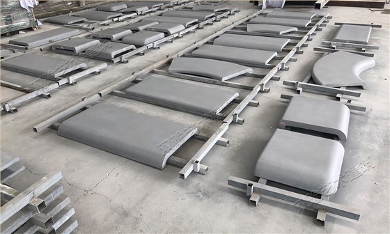 上海徐家汇透光景观坐凳&mdash;透光混凝土