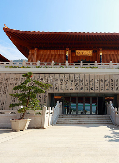 弘法寺—清水混凝土挂板镂空定制